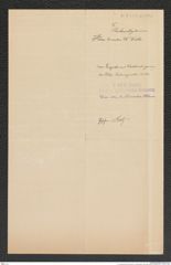 k.k. naturhistorisches Hofmuseum, Intendanzakten 1885-1896 (Hauer), Aktenzahl Z.671.A.a/1891, Seite 2